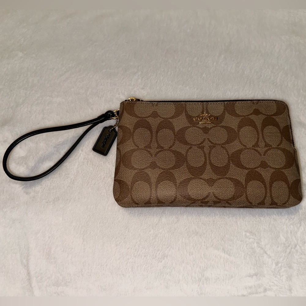 Coach Double Zip Wallet